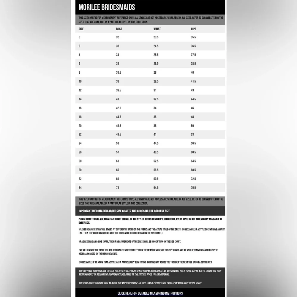 Morilee Madeline Gardner Bridesmaid Dress Style 21544 Navy Size 18 NWT - Picture 8 of 8